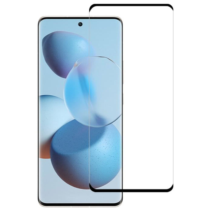 Película de vidrio templado de pantalla completa de borde curvo 3D, For Xiaomi Civi (1 PC)