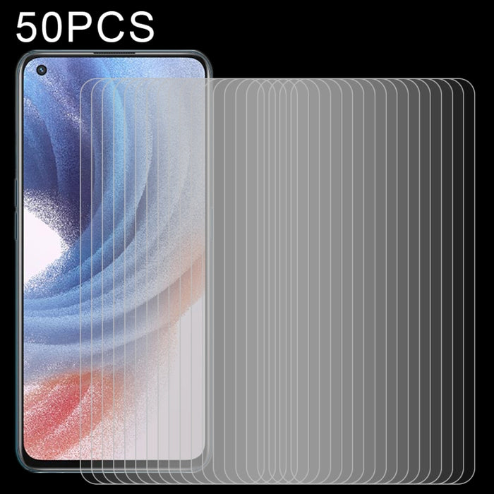 50 PCS 0.26mm 9H 2.5D Película de vidrio templado, For OPPO K9 Pro (50 PCS), For vivo Y33s / Y76s / T1x / Y76 5G (50 PCS), For vivo Y21 / Y21t / Y10 t1 / Y01 / Y21e / Y10 / Y33s 5G (50 PCS), For Xiaomi Redmi 8A Pro (50 PCS)