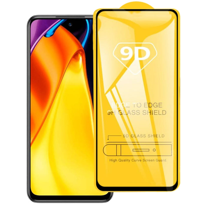Película de vidrio templado de pantalla completa con pegamento completo 9D, For Xiaomi Redmi 8A Pro (1 PC), For Xiaomi Poco M3 Pro (1 PC), For vivo Y33s / Y76s / T1x / Y76 5G (1 PC), For vivo Y21 / Y21t / Y10 t1 / Y01 / Y21e / Y10 / Y33s 5G (1 PC)     ...
