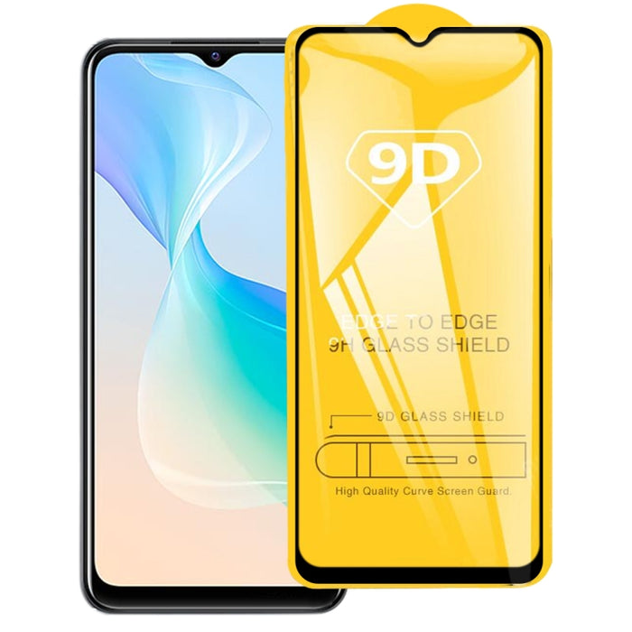 Película de vidrio templado de pantalla completa con pegamento completo 9D, For Xiaomi Redmi 8A Pro (1 PC), For Xiaomi Poco M3 Pro (1 PC), For vivo Y33s / Y76s / T1x / Y76 5G (1 PC), For vivo Y21 / Y21t / Y10 t1 / Y01 / Y21e / Y10 / Y33s 5G (1 PC)     ...