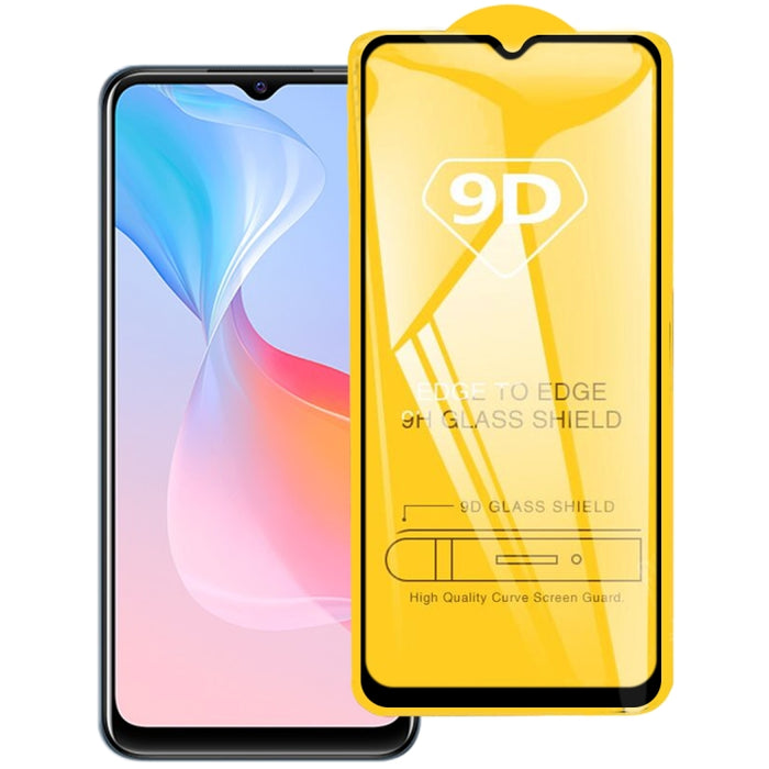 Película de vidrio templado de pantalla completa con pegamento completo 9D, For Xiaomi Redmi 8A Pro (1 PC), For Xiaomi Poco M3 Pro (1 PC), For vivo Y33s / Y76s / T1x / Y76 5G (1 PC), For vivo Y21 / Y21t / Y10 t1 / Y01 / Y21e / Y10 / Y33s 5G (1 PC)     ...