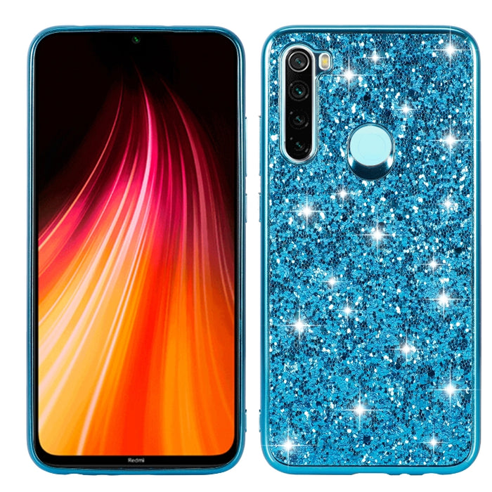 Estuche de TPU a prueba de golpes con polvo brillante, For Huawei Mate 30, For Huawei Mate 30 Pro, For Xiaomi Redmi Note 8, For Xiaomi Redmi Note 8 Pro, For Huawei Y6 Prime, For Huawei Y6 Pro / Enjoy 9e, For Galaxy A10S, For Galaxy A20S