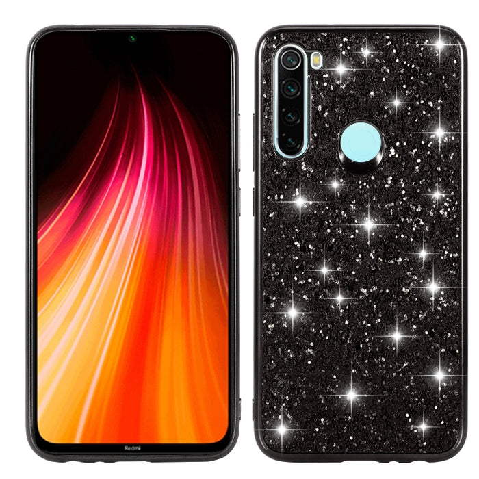 Estuche de TPU a prueba de golpes con polvo brillante, For Huawei Mate 30, For Huawei Mate 30 Pro, For Xiaomi Redmi Note 8, For Xiaomi Redmi Note 8 Pro, For Huawei Y6 Prime, For Huawei Y6 Pro / Enjoy 9e, For Galaxy A10S, For Galaxy A20S