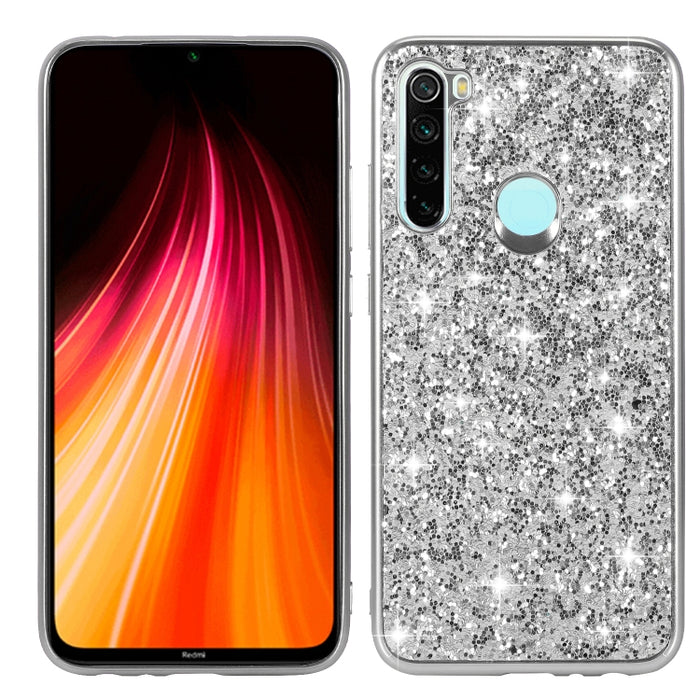 Estuche de TPU a prueba de golpes con polvo brillante, For Huawei Mate 30, For Huawei Mate 30 Pro, For Xiaomi Redmi Note 8, For Xiaomi Redmi Note 8 Pro, For Huawei Y6 Prime, For Huawei Y6 Pro / Enjoy 9e, For Galaxy A10S, For Galaxy A20S
