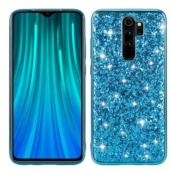 Estuche de TPU a prueba de golpes con polvo brillante, For Huawei Mate 30, For Huawei Mate 30 Pro, For Xiaomi Redmi Note 8, For Xiaomi Redmi Note 8 Pro, For Huawei Y6 Prime, For Huawei Y6 Pro / Enjoy 9e, For Galaxy A10S, For Galaxy A20S