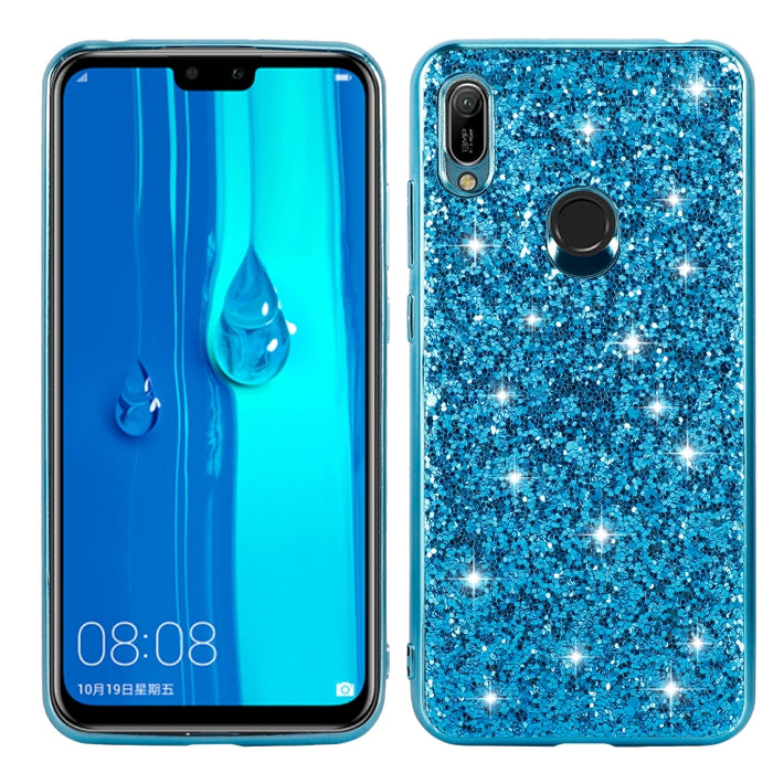 Estuche de TPU a prueba de golpes con polvo brillante, For Huawei Mate 30, For Huawei Mate 30 Pro, For Xiaomi Redmi Note 8, For Xiaomi Redmi Note 8 Pro, For Huawei Y6 Prime, For Huawei Y6 Pro / Enjoy 9e, For Galaxy A10S, For Galaxy A20S