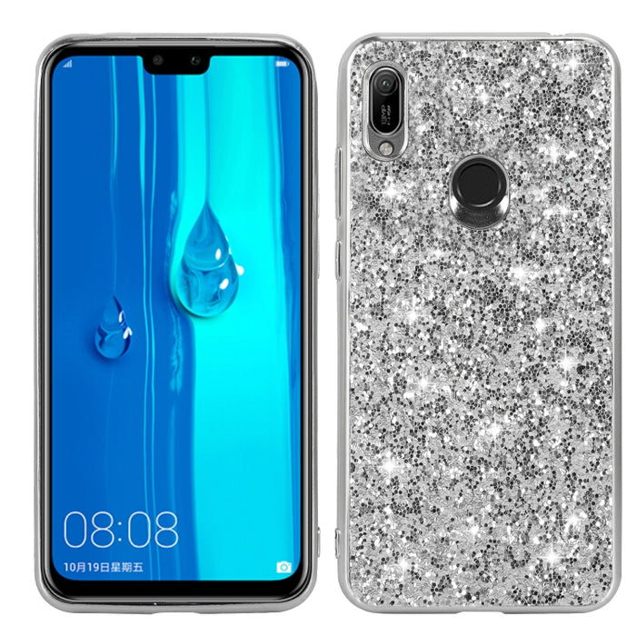 Estuche de TPU a prueba de golpes con polvo brillante, For Huawei Mate 30, For Huawei Mate 30 Pro, For Xiaomi Redmi Note 8, For Xiaomi Redmi Note 8 Pro, For Huawei Y6 Prime, For Huawei Y6 Pro / Enjoy 9e, For Galaxy A10S, For Galaxy A20S