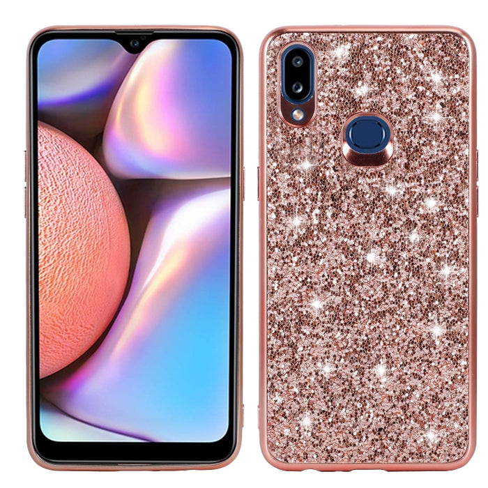 Estuche de TPU a prueba de golpes con polvo brillante, For Huawei Mate 30, For Huawei Mate 30 Pro, For Xiaomi Redmi Note 8, For Xiaomi Redmi Note 8 Pro, For Huawei Y6 Prime, For Huawei Y6 Pro / Enjoy 9e, For Galaxy A10S, For Galaxy A20S