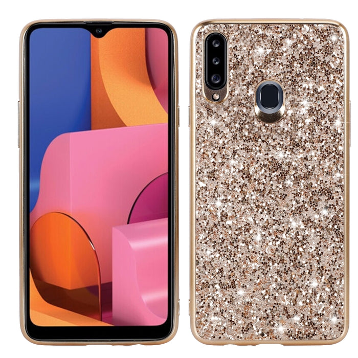 Estuche de TPU a prueba de golpes con polvo brillante, For Huawei Mate 30, For Huawei Mate 30 Pro, For Xiaomi Redmi Note 8, For Xiaomi Redmi Note 8 Pro, For Huawei Y6 Prime, For Huawei Y6 Pro / Enjoy 9e, For Galaxy A10S, For Galaxy A20S