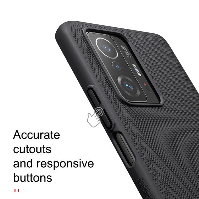 NILLKIN Estuche protector para teléfono con textura cóncava-convexa esmerilada para PC, For Samsung Galaxy A03s / A037G, For Xiaomi Mi 11T / 11T Pro, For Xiaomi Civi