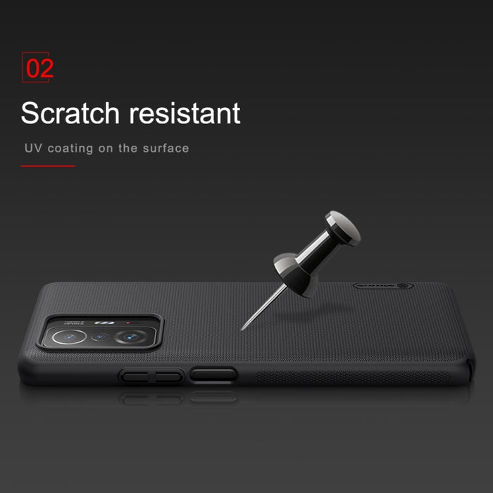 NILLKIN Estuche protector para teléfono con textura cóncava-convexa esmerilada para PC, For Samsung Galaxy A03s / A037G, For Xiaomi Mi 11T / 11T Pro, For Xiaomi Civi