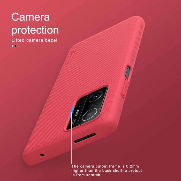 NILLKIN Estuche protector para teléfono con textura cóncava-convexa esmerilada para PC, For Samsung Galaxy A03s / A037G, For Xiaomi Mi 11T / 11T Pro, For Xiaomi Civi