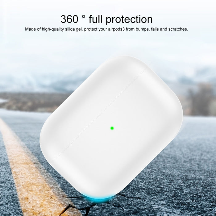 Estuche protector de auriculares de silicona dividida para AirPods 3