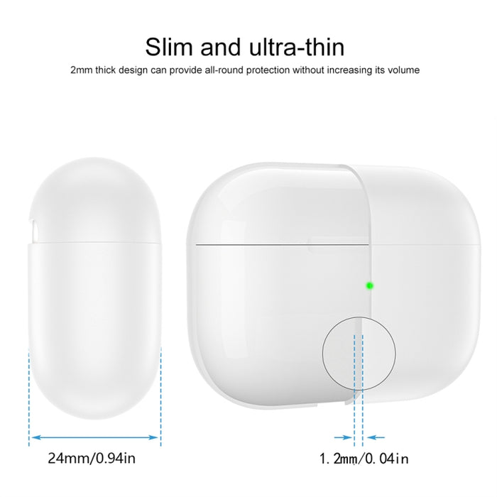 Estuche protector de auriculares de silicona dividida para AirPods 3