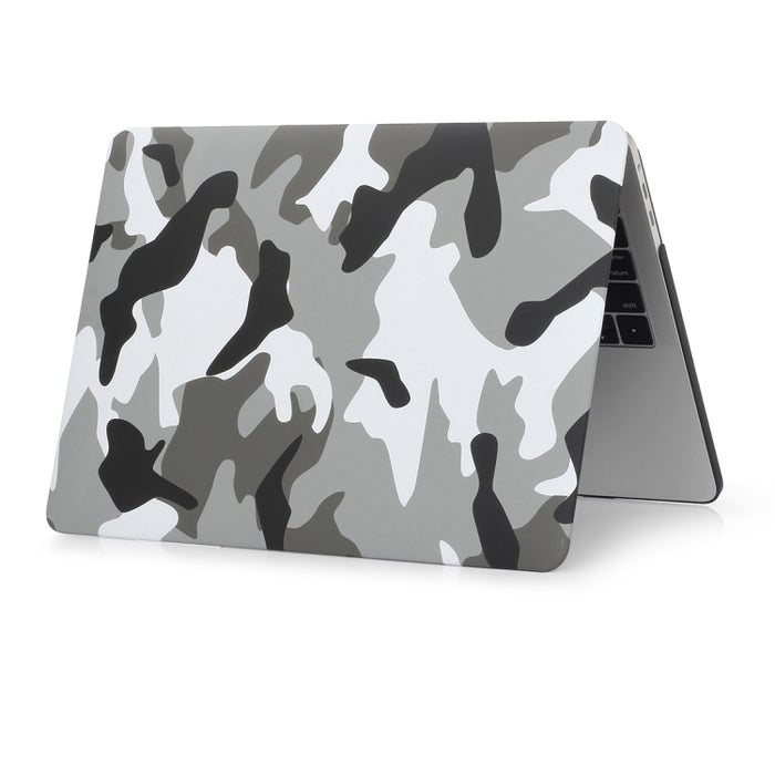 Estuche protector de PC con calcomanías de agua para computadora portátil con patrón de camuflaje