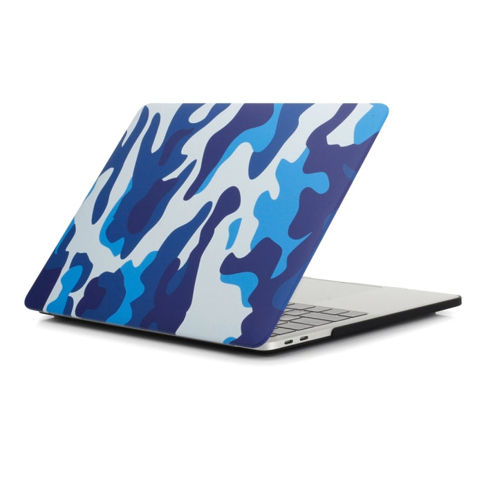 Estuche protector de PC con calcomanías de agua para computadora portátil con patrón de camuflaje