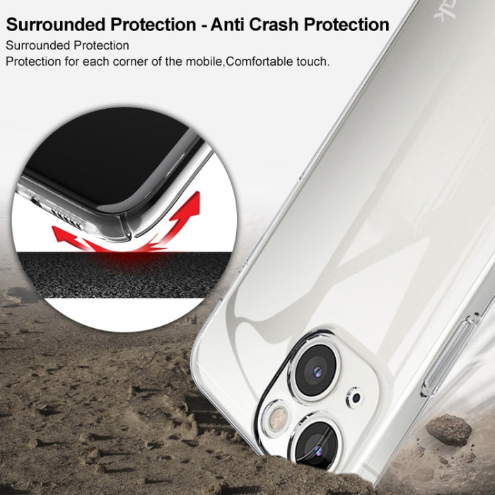 Estuche para teléfono de cristal resistente al desgaste IMAK Wing II, For iPhone 13, For iPhone 13 Pro, For iPhone 13 Pro Max
