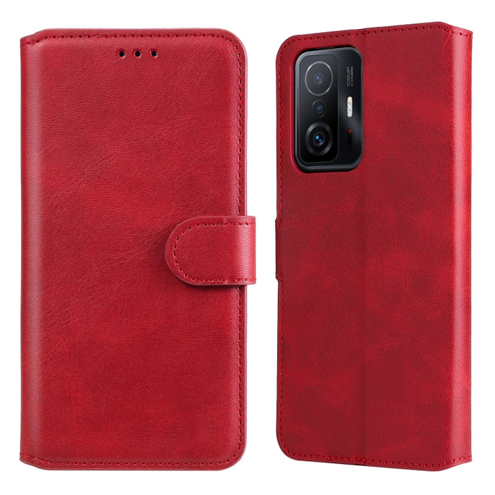Estuche de cuero para teléfono con tapa horizontal y textura clásica de becerro, For Motorola Moto Edge 20, For vivo Y21 / Y33S, For Xiaomi Mi 11T / 11T Pro