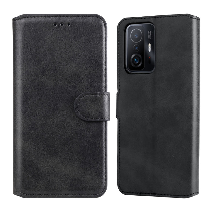 Estuche de cuero para teléfono con tapa horizontal y textura clásica de becerro, For Motorola Moto Edge 20, For vivo Y21 / Y33S, For Xiaomi Mi 11T / 11T Pro
