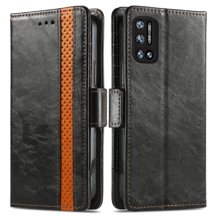 CaseNeo Estuche de cuero con doble hebilla magnética empalmable con soporte, ranuras para tarjetas y billetera, For Doogee N40 Pro, For Infinix Zero 8, For Vodafone Smart E11, For Wiko Power U30, For Xiaomi 11T / 11T Pro, For Samsung Galaxy S20 FE
