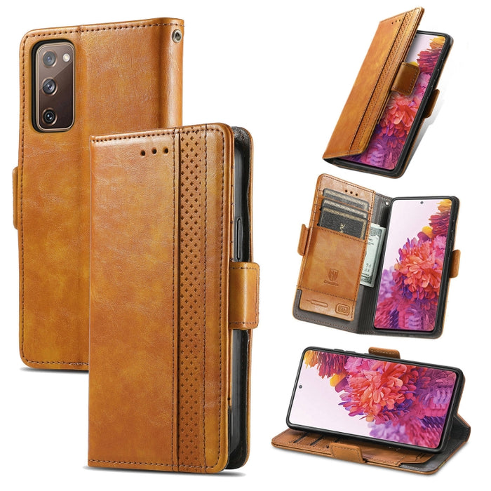 CaseNeo Estuche de cuero con doble hebilla magnética empalmable con soporte, ranuras para tarjetas y billetera, For Doogee N40 Pro, For Infinix Zero 8, For Vodafone Smart E11, For Wiko Power U30, For Xiaomi 11T / 11T Pro, For Samsung Galaxy S20 FE