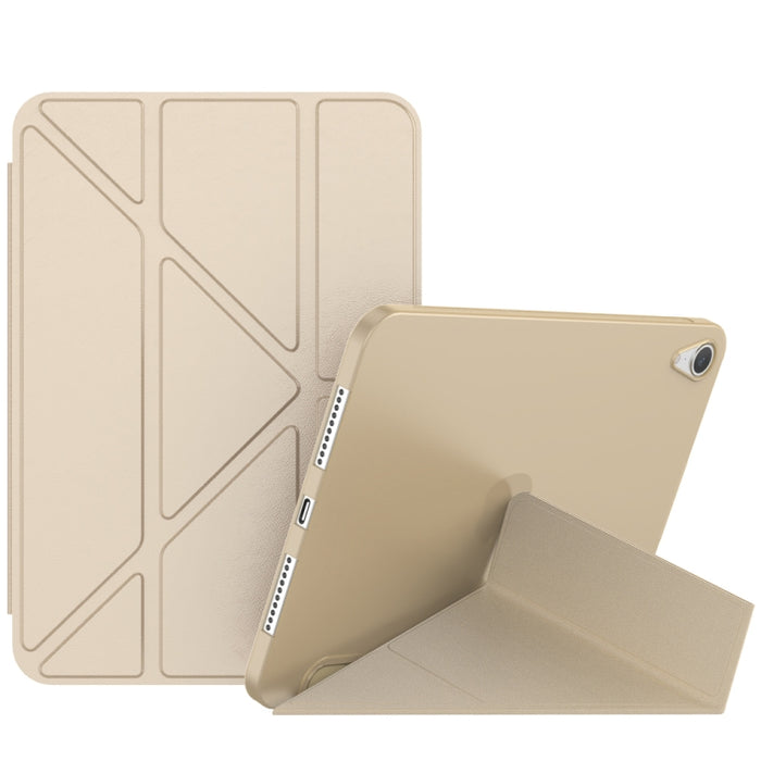 Estuche de cuero para tableta TPU de deformación mate de doble cara con soporte y función de reposo / activación