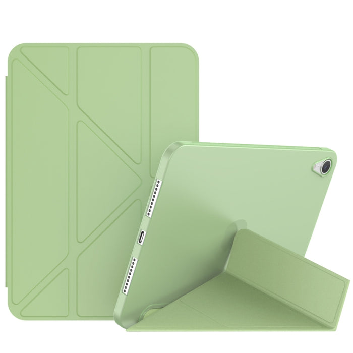 Estuche de cuero para tableta TPU de deformación mate de doble cara con soporte y función de reposo / activación