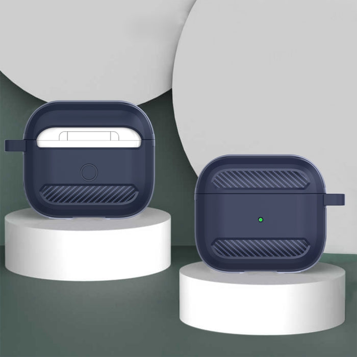 Estuche protector de auriculares anticaída de fibra de carbono
