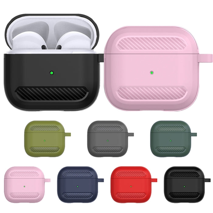 Estuche protector de auriculares anticaída de fibra de carbono