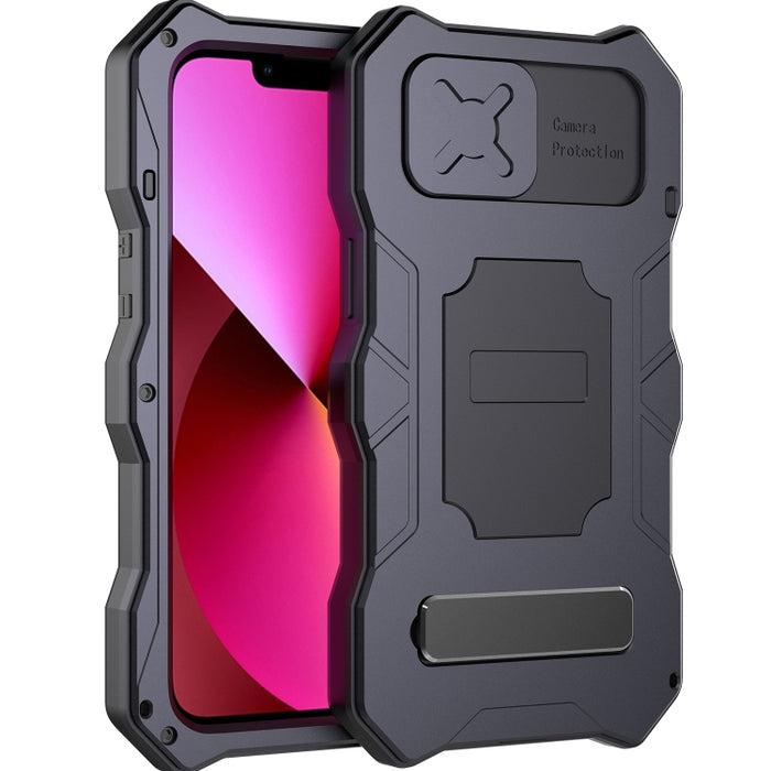 Camshield a prueba de golpes impermeable a prueba de polvo caja de metal con soporte