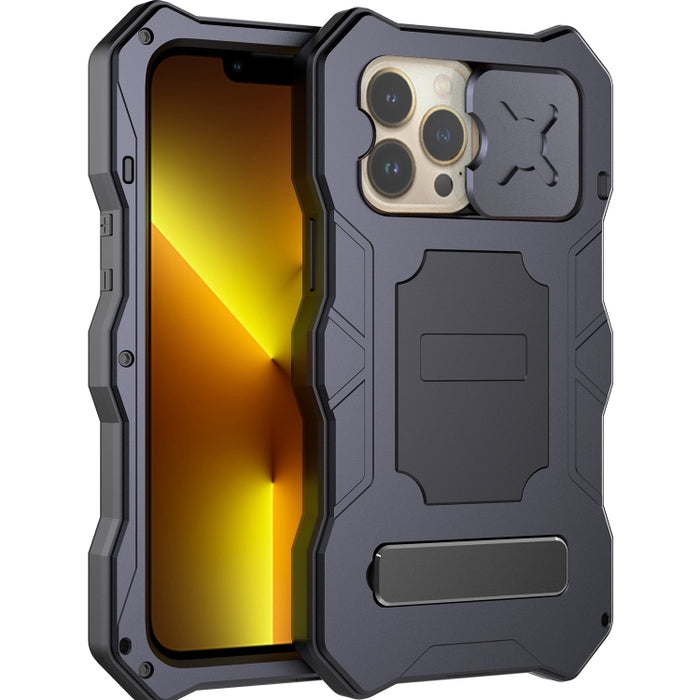 Camshield a prueba de golpes impermeable a prueba de polvo caja de metal con soporte
