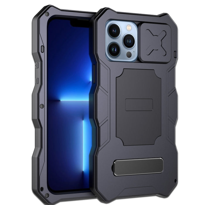 Camshield a prueba de golpes impermeable a prueba de polvo caja de metal con soporte