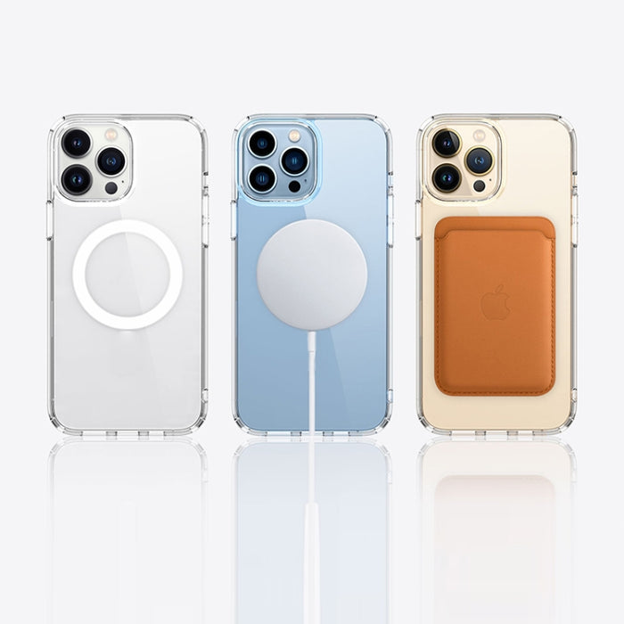 Estuche magnético para teléfono Crystal Clear Series MagSafe TPU