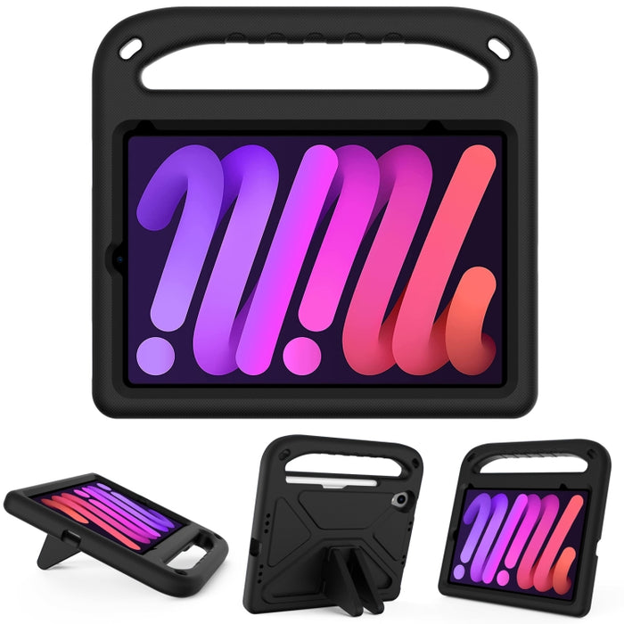 Manejar la caja portátil de la tableta a prueba de golpes de EVA con el soporte del triángulo