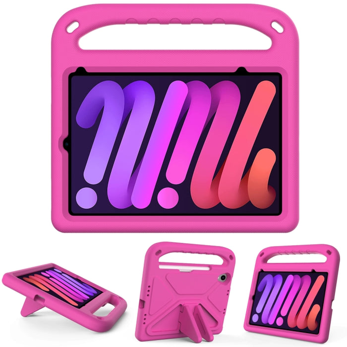 Manejar la caja portátil de la tableta a prueba de golpes de EVA con el soporte del triángulo