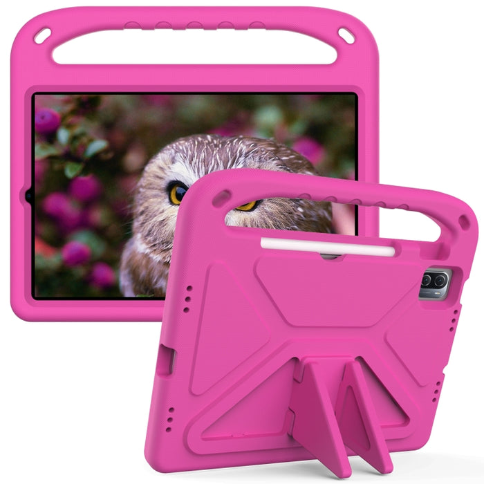 Manejar la caja portátil de la tableta a prueba de golpes de EVA con el soporte del triángulo