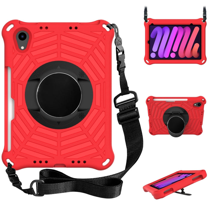 Estuche para tableta Spider King EVA con correa para el hombro, soporte y ranura para bolígrafo