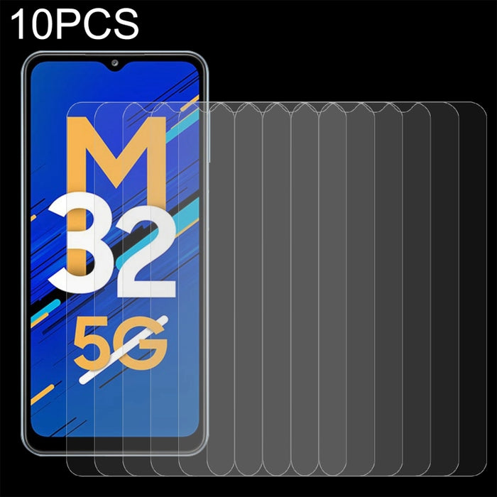10 PCS 0.26mm 9H 2.5D Película de vidrio templado, For Xiaomi Mi 11 Lite 5G NE / Mi 11 Lite 5G (10 PCS), For Xiaomi Mi 11T / 11T Pro (10 PCS), For Samsung Galaxy M32 5G (10 PCS)