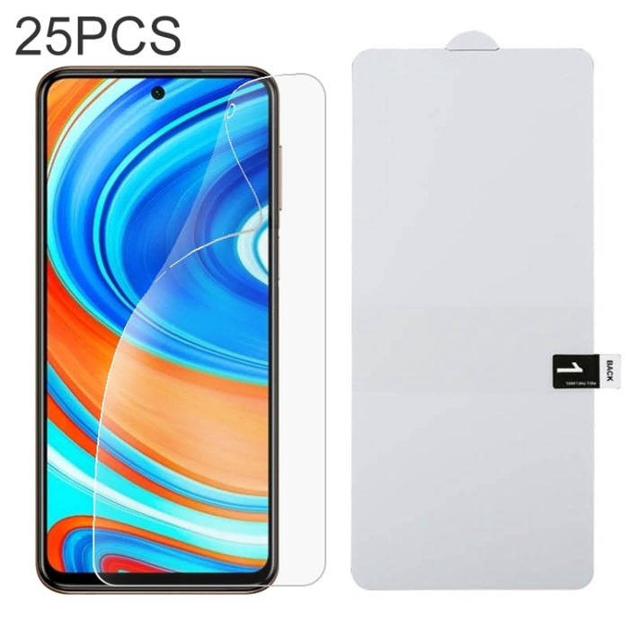 25 PCS Protector de pantalla completa Película de hidrogel a prueba de explosiones, For Samsung Galaxy A52s 5G (25 PCS), For Samsung Galaxy M52 5G (25 PCS), For Samsung Galaxy M32 5G (25 PCS), For Xiaomi Redmi Note 10 Lite (25 PCS)                     ...