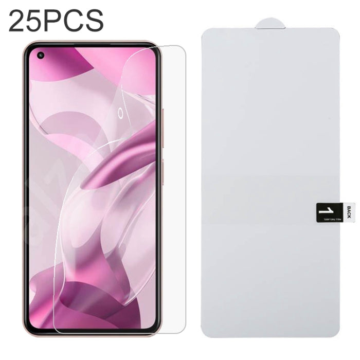 25 PCS Protector de pantalla completa Película de hidrogel a prueba de explosiones, For Samsung Galaxy A52s 5G (25 PCS), For Samsung Galaxy M52 5G (25 PCS), For Samsung Galaxy M32 5G (25 PCS), For Xiaomi Redmi Note 10 Lite (25 PCS)                     ...