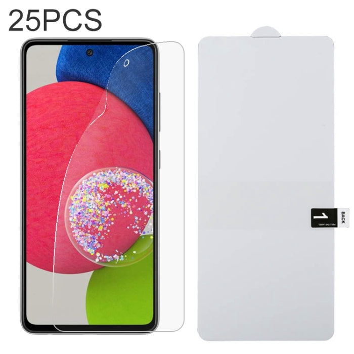 25 PCS Protector de pantalla completa Película de hidrogel a prueba de explosiones, For Samsung Galaxy A52s 5G (25 PCS), For Samsung Galaxy M52 5G (25 PCS), For Samsung Galaxy M32 5G (25 PCS), For Xiaomi Redmi Note 10 Lite (25 PCS)                     ...