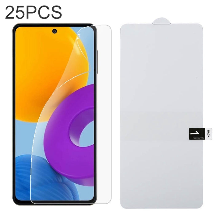 25 PCS Protector de pantalla completa Película de hidrogel a prueba de explosiones, For Samsung Galaxy A52s 5G (25 PCS), For Samsung Galaxy M52 5G (25 PCS), For Samsung Galaxy M32 5G (25 PCS), For Xiaomi Redmi Note 10 Lite (25 PCS)                     ...