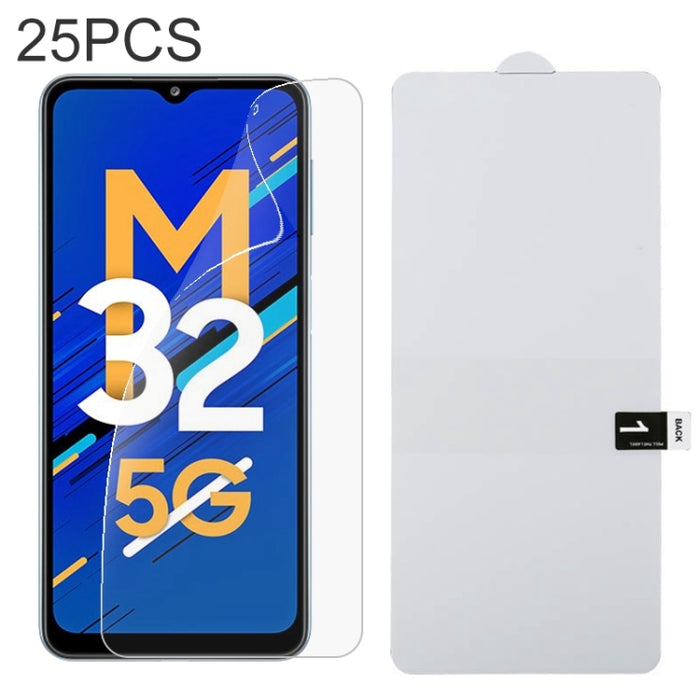 25 PCS Protector de pantalla completa Película de hidrogel a prueba de explosiones, For Samsung Galaxy A52s 5G (25 PCS), For Samsung Galaxy M52 5G (25 PCS), For Samsung Galaxy M32 5G (25 PCS), For Xiaomi Redmi Note 10 Lite (25 PCS)                     ...