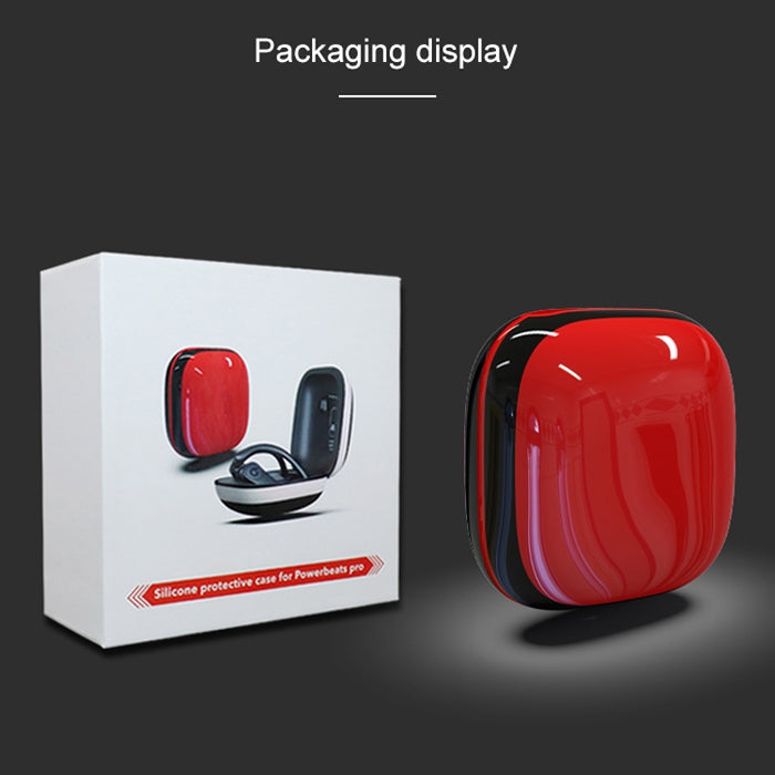 Mirror Surface Silicone + PC Estuche protector para auriculares inalámbricos para Beats Powerbeats Pro