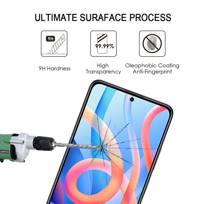 Película de vidrio templado de pantalla completa con pegamento completo de 25 piezas, For Xiaomi Redmi Note 11 China / Poco M4 Pro 5G(25 PCS), For Xiaomi Redmi Note 11 Pro / 11 Pro+(25 PCS)