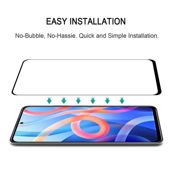 Película de vidrio templado de pantalla completa con pegamento completo de 25 piezas, For Xiaomi Redmi Note 11 China / Poco M4 Pro 5G(25 PCS), For Xiaomi Redmi Note 11 Pro / 11 Pro+(25 PCS)