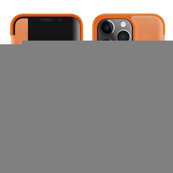 Estuche de cuero con tapa horizontal a prueba de golpes con ventana lateral magnética, For iPhone 13 Pro Max