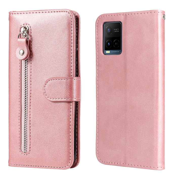 Funda de cuero con tapa horizontal y cremallera con textura de becerro a la moda, For vivo Y21 / Y21S / Y33S, For Xiaomi 11T / 11T Pro