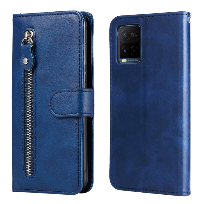 Funda de cuero con tapa horizontal y cremallera con textura de becerro a la moda, For vivo Y21 / Y21S / Y33S, For Xiaomi 11T / 11T Pro