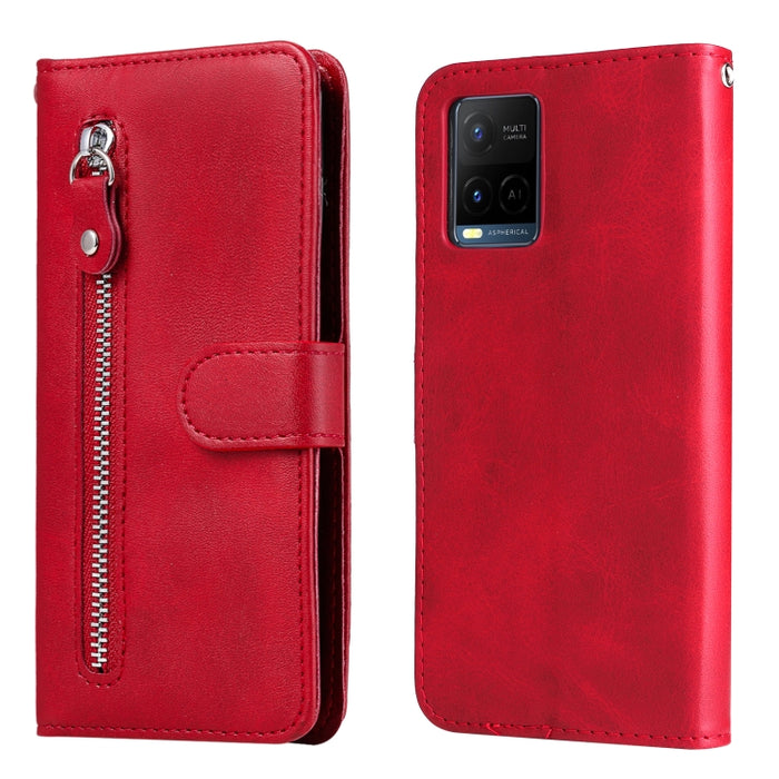 Funda de cuero con tapa horizontal y cremallera con textura de becerro a la moda, For vivo Y21 / Y21S / Y33S, For Xiaomi 11T / 11T Pro